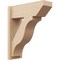 Ekena Millwork 7 1/2-in W x 20-in D x 24-in H Funston Slat Rough Cedar Woodgrain TimberThane Outlooker, Primed Tan OUTUR075X20X24FST24RCPR - alternate 1